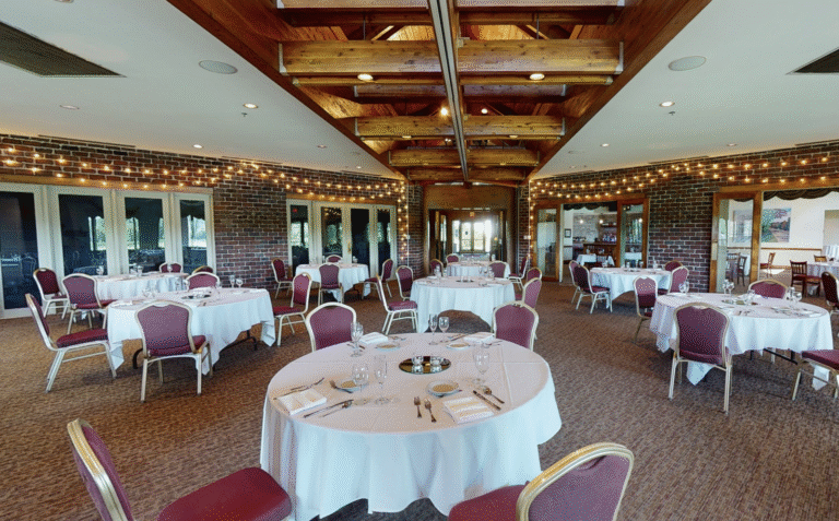 Restaurant wedding reception